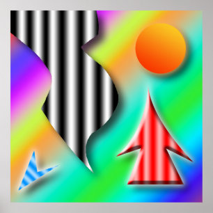 Psychadelischer Traum Poster