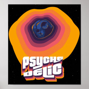 Psyche-Delic-Poster Poster