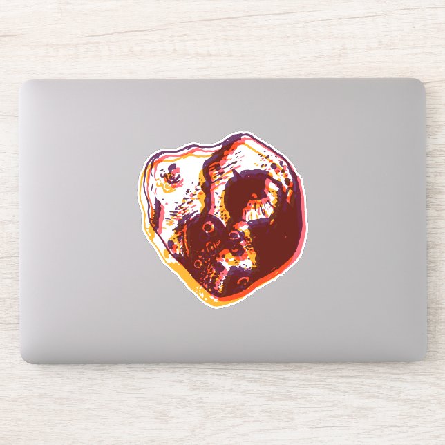 Psyche Design 1 Aufkleber (Computer)