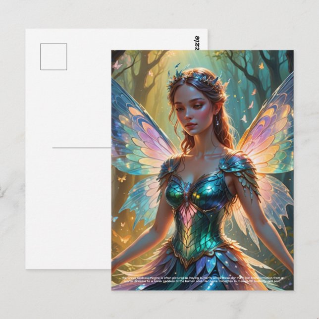 Psyche Postkarte (Vorne/Hinten)