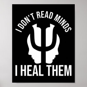 Psyche Psyche Gesundheit - Psychotherapeut Poster