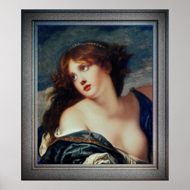 Psyche von Jean-Baptiste Greuze Poster (Vorne)