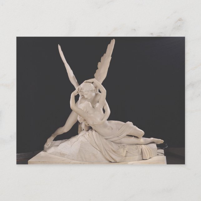 Psyche wiederbelebt durch den Kuss von Cupid 1787- Postkarte (Vorderseite)