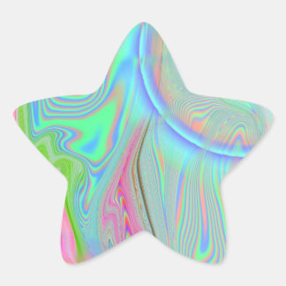 Psychedelic 2.0 Star Stickers (20 pro Blatt)