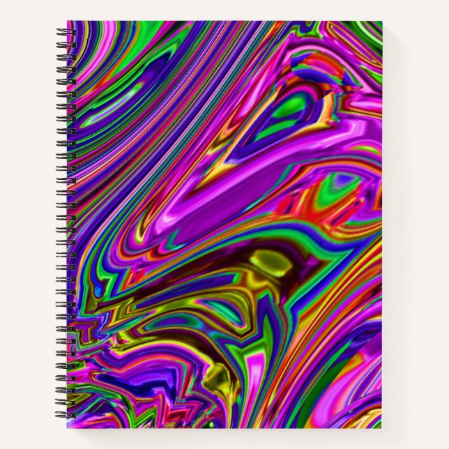 Psychedelic #9 - notizbuch (Vorderseite)