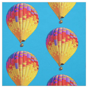 Psychedelic Abstrakt Flying Hot Air Ballon Stoff
