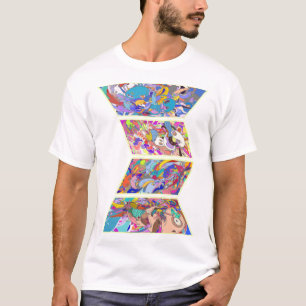 Psychedelic Acid Folk Trance Rock EDM Goa Rave T-Shirt