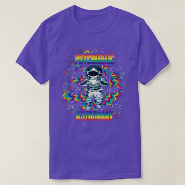 Psychedelic Astronaut T-Shirt (Design vorne)