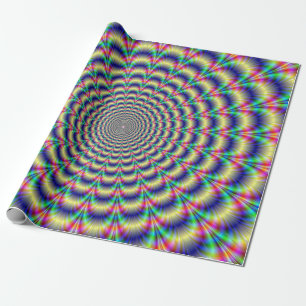 Psychedelic Beat Geschenkpapier