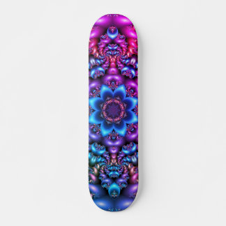 Psychedelic Blume Mandala Skateboard