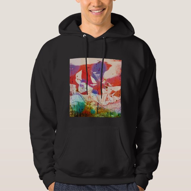 Psychedelic Bodegas Marques de Riscal 2 Hoodie (Vorderseite)