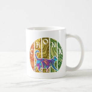 Psychedelic Cat - Trippy Feline Art Kaffeetasse