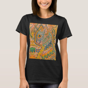 Psychedelic Cat von Louis Wain T-Shirt