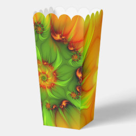 Psychedelic Colorful Modern Abstract Fractal Art Geschenkschachtel