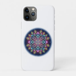 Psychedelic Cosmic Mandala iPhone 11 Pro Case