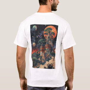 Psychedelic DMT Baobab Bonsai Ukiyo-e-T - Shirt