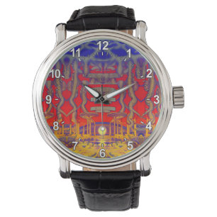 Psychedelic Dreamland Armbanduhr