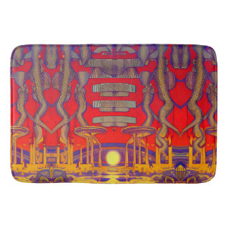 Psychedelic Dreamland Badematte