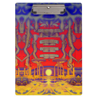 Psychedelic Dreamland Klemmbrett