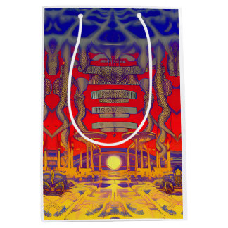 Psychedelic Dreamland Mittlere Geschenktüte