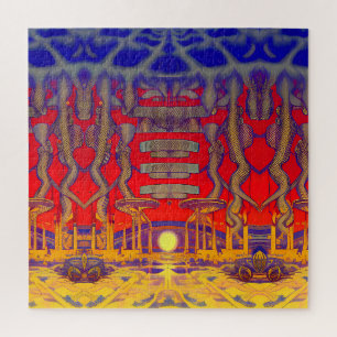 Psychedelic Dreamland Puzzle