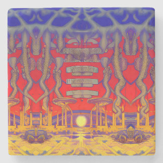 Psychedelic Dreamland Steinuntersetzer