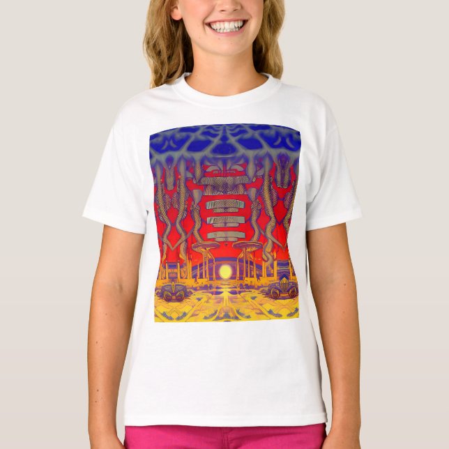 Psychedelic Dreamland T-Shirt (Vorderseite)