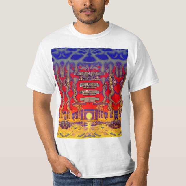 Psychedelic Dreamland T-Shirt (Vorderseite)