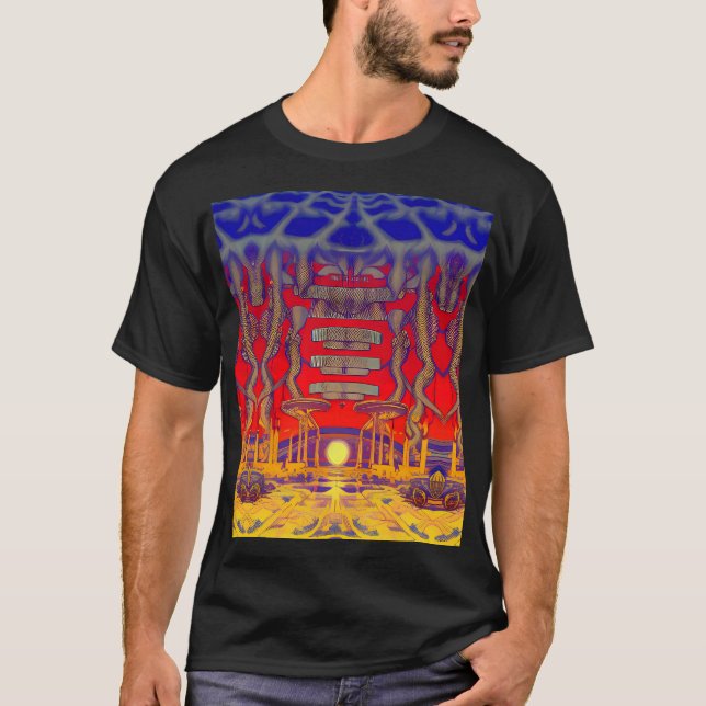 Psychedelic Dreamland T-Shirt (Vorderseite)