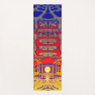 Psychedelic Dreamland Yogamatte
