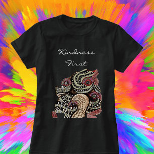 Psychedelic Eye Tentacles Abstrakt Art T - Shirt