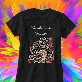 Psychedelic Eye Tentacles Abstrakt Art T - Shirt