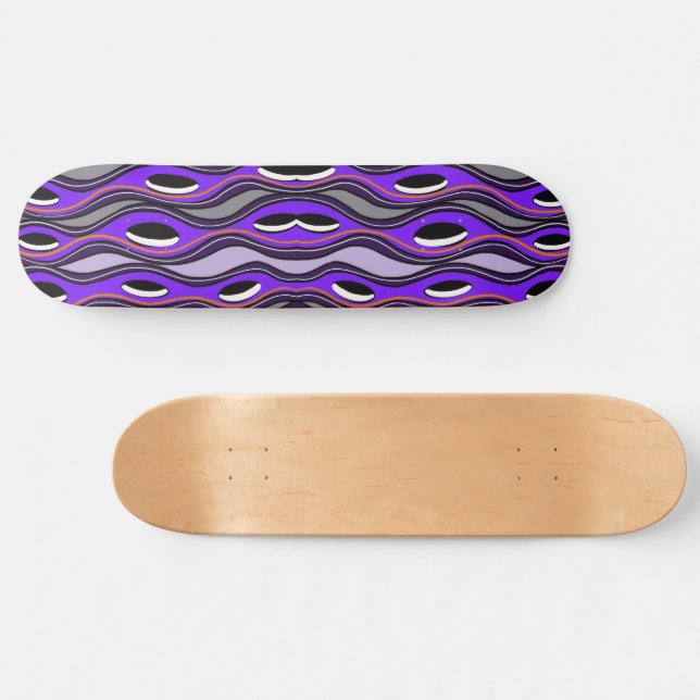 Psychedelic Eyes Skateboard Deck (Horizontal)