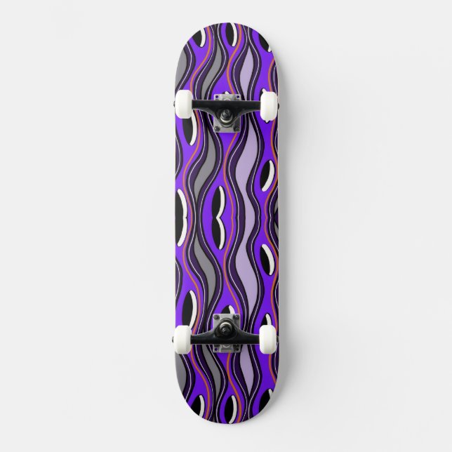 Psychedelic Eyes Skateboard Deck (Vorderseite)