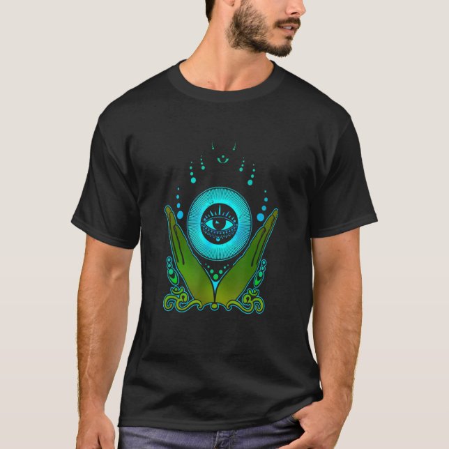 Psychedelic  Goa Trance Darkpsy Psytrance T-Shirt (Vorderseite)