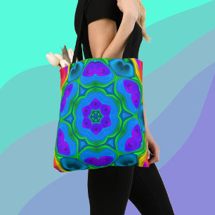 Psychedelic Hippie Blume Rainbow