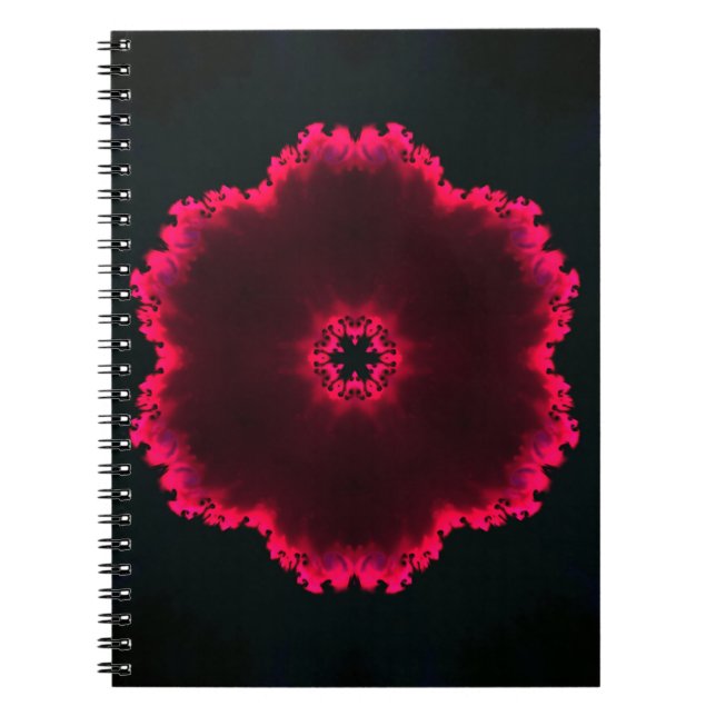 Psychedelic Hippie Notizblock (Vorderseite)