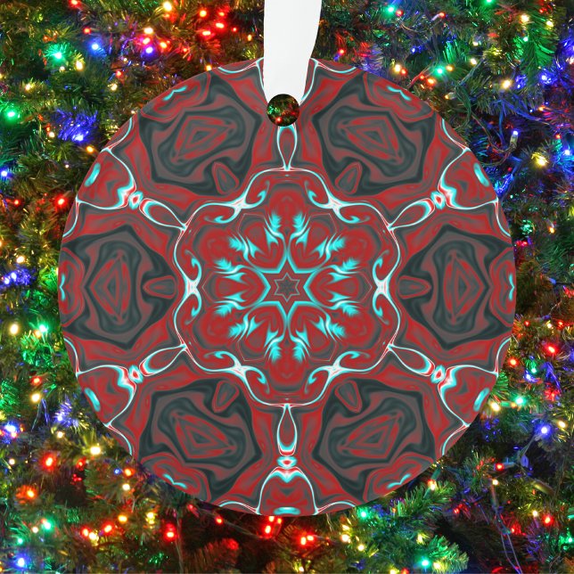 Psychedelic Hippie Ornament (Von Creator hochgeladen)