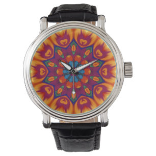 Psychedelic Hippy Watch Armbanduhr