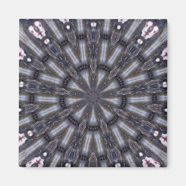 PSYCHEDELIC KALEIDOSKOP/MYSTISCHE ERINNERUNGEN MAGNET (Vorne)