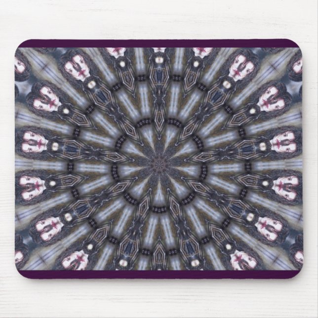 PSYCHEDELIC KALEIDOSKOP/MYSTISCHE ERINNERUNGEN MOUSEPAD (Vorne)