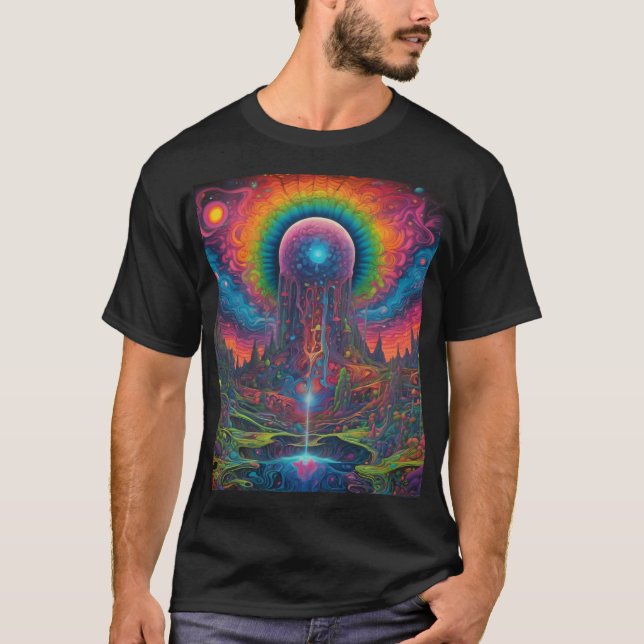 Psychedelic Mens T - Shirt (Vorderseite)