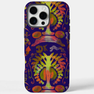 Psychedelic Mirror Symmetrie Abstrakte Kunst iPhone 16 Pro Max Hülle