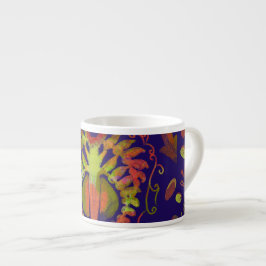 Psychedelic Mirror Symmetrie Abstrakte Kunst Espressotasse
