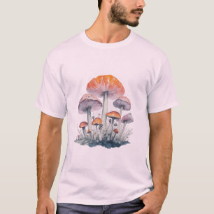 Psychedelic Mushrom Trippy T-Shirt