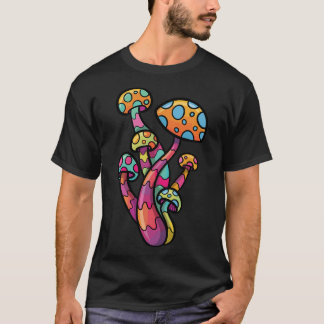 Psychedelic Mushroom Lover Geschenk Trance House R T-Shirt