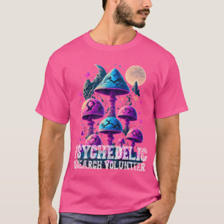 Psychedelic Mushroom Research Volunteer Funny Magi T-Shirt