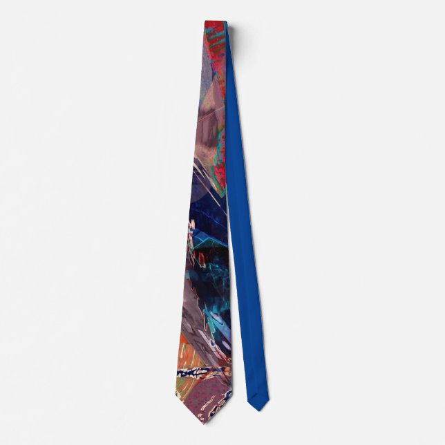 Psychedelic Necktie Krawatte (Vorderseite)