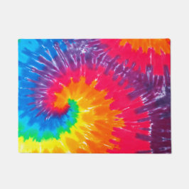 Psychedelic Neon Krawatte Dye Fußmatte