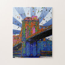 Psychedelic NYC: Brooklyn Bridge #2